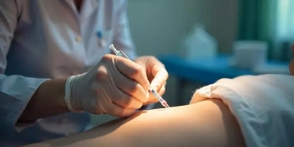 Services 8 I/V Cannula Insertion for Antibiotics – Safe Procedure & Injection at Home Support